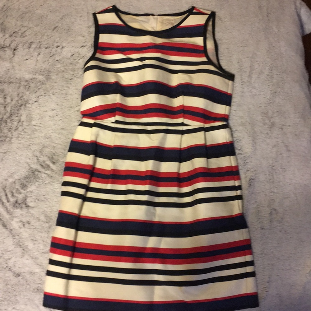J Crew Striped Dress